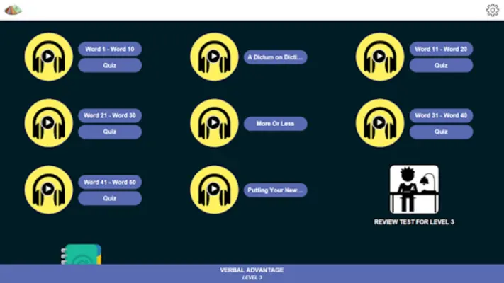 Verbal Advantage - Level 3 android App screenshot 5